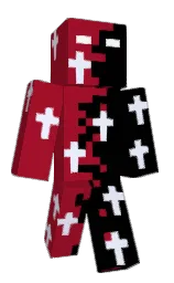 black and shiraz Minecraft skin — Classic model