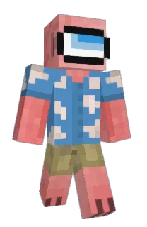Front of Minecraft skin