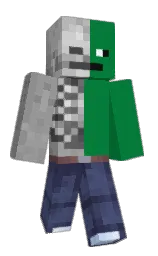 fun green and martinique Minecraft skin — Classic model — first worn by oliverj1