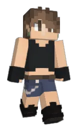 manhattan and shark Minecraft skin — Slim model