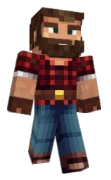 raptor25v's Minecraft skin wearing the Pan cape