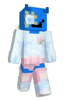 Front of Minecraft skin