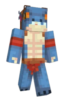 deadRGB Minecraft avatar full body