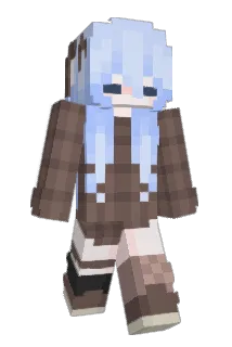 dearmiki Minecraft avatar full body