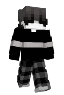 deathle Minecraft avatar full body