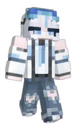 rose white and polar Minecraft skin — Classic model