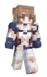 Quackingbeetle's Minecraft skin wearing the 15th Anniversary cape