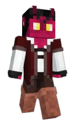 MrSnek's Minecraft skin wearing the Migrator cape