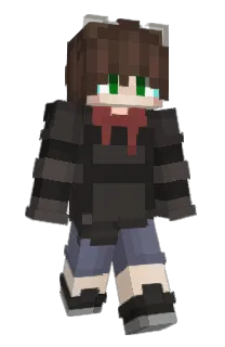Front of XCLR8's skin