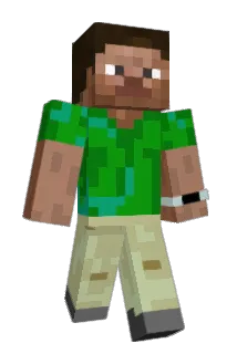 decentKick Minecraft avatar full body