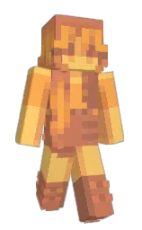 DynamicDawn7427's Minecraft skin wearing the Pan cape