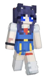 Slim Minecraft skin