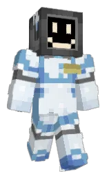 half baked and black squeeze Minecraft skin — Classic model