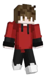 old brick and tall poppy Minecraft skin — Classic model — first worn by 1Mlo