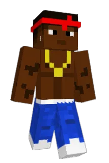 definetlyblack Minecraft avatar full body