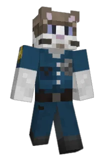 delanimal Minecraft avatar full body