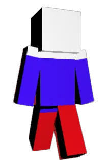 delicates Minecraft avatar full body