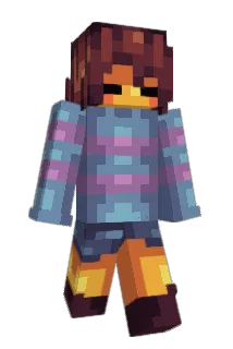 deltatale Minecraft avatar full body