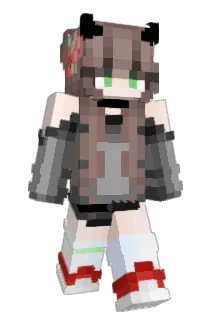 demonida Minecraft avatar full body