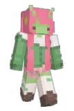 denparasite Minecraft avatar full body