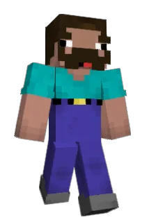 deposable Minecraft avatar full body