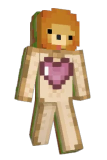 desiderate Minecraft avatar full body