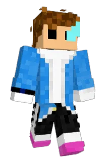 determinato Minecraft avatar full body
