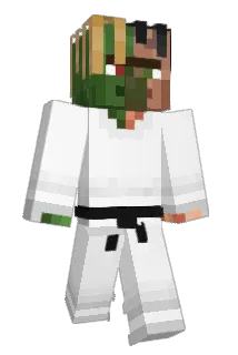 deterred Minecraft avatar full body