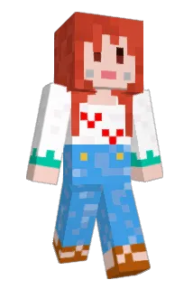 dewabaachan Minecraft avatar full body