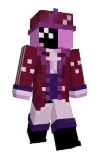 Front of Dynkus's skin