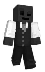 mine shaft and cod gray Minecraft skin — Classic model — first worn by Hintertomb