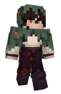 Front of K1ZURU's skin