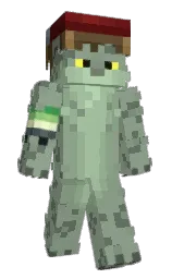 Verdros's Minecraft skin wearing the Aurora cape
