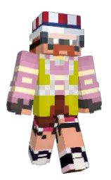 ItsHalvar's Minecraft skin wearing the Migrator cape