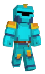 java and blue chill Minecraft skin — Classic model