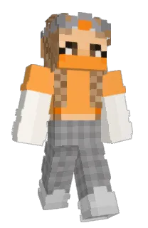 Front of Keakade's skin