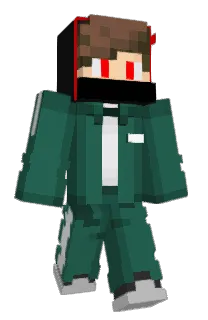 Front of KrobexTV's skin