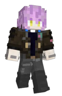 Front of ChocoMenthe's skin