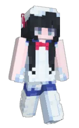 hawkes blue and alice blue Minecraft skin — Slim model