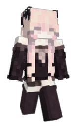 peach schnapps and thunder Minecraft skin — Slim model