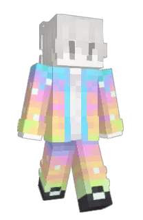 Front of Grypy's skin