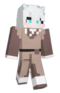 Front of Gimeu's skin