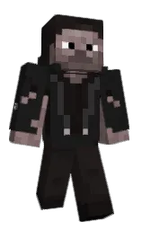 cod gray and cocoa brown Minecraft skin — Slim model — first worn by andronyoe