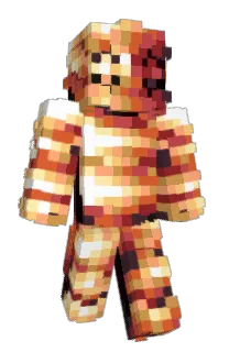 Front of Scaliur's skin