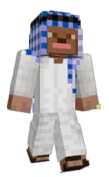 ZachaMZC's Minecraft skin wearing the Twisted cape