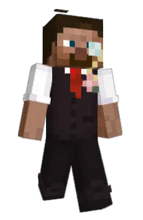 Front of ZackIsThere's skin