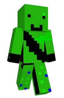 Front of Tevion's skin