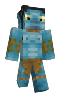Front of Caelria's skin