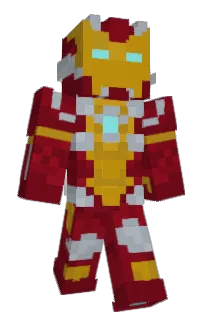 Front of Huslain's skin