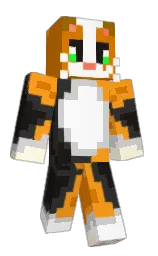 CombatCat's Minecraft skin wearing the Migrator cape